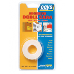 Ceys cinta adhesiva doble cara